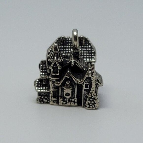 North Pole Series "Santa's Workshop" Sterling Charm - Picture 2 of 7